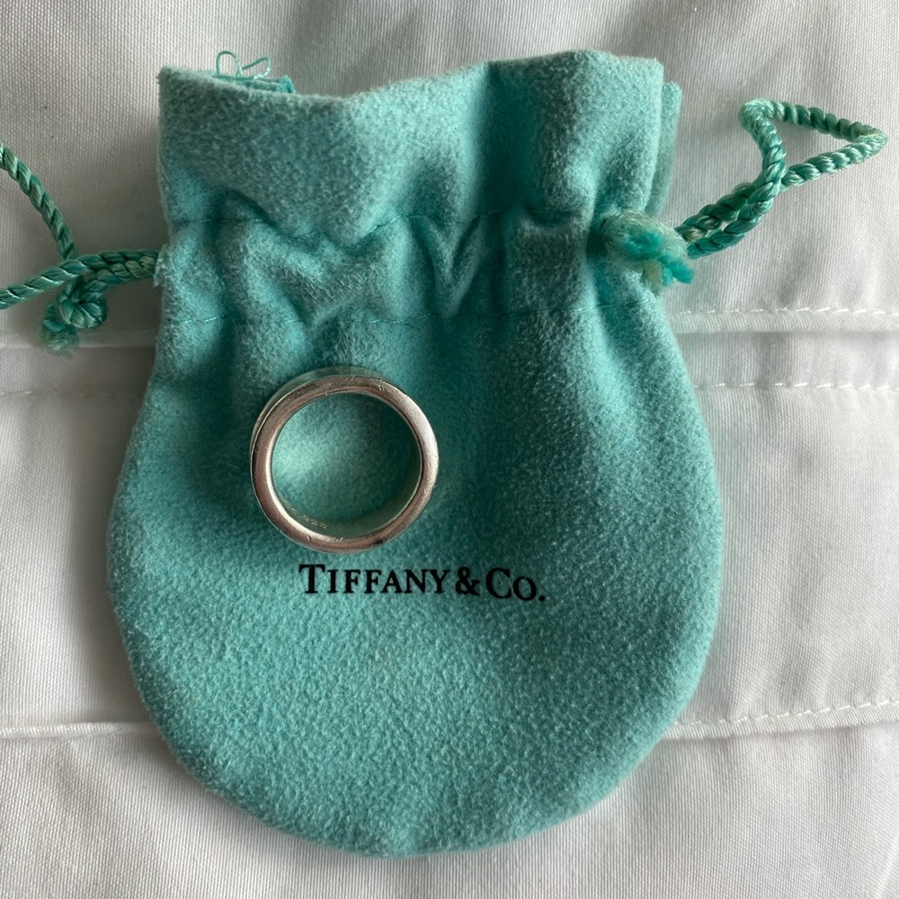 Tiffany & Co. Sterling Silver Band Ring - Silver